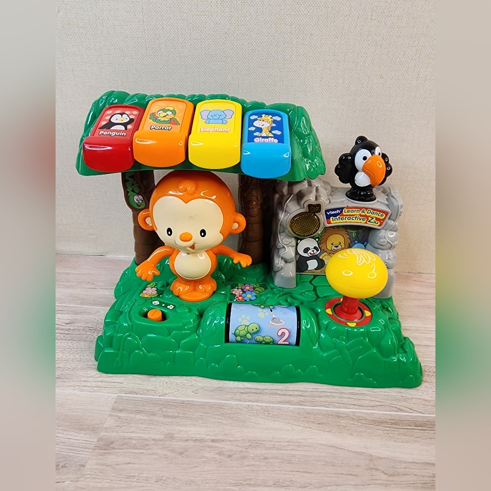 VTech Learn And Dance Interactive Monkey Zoo